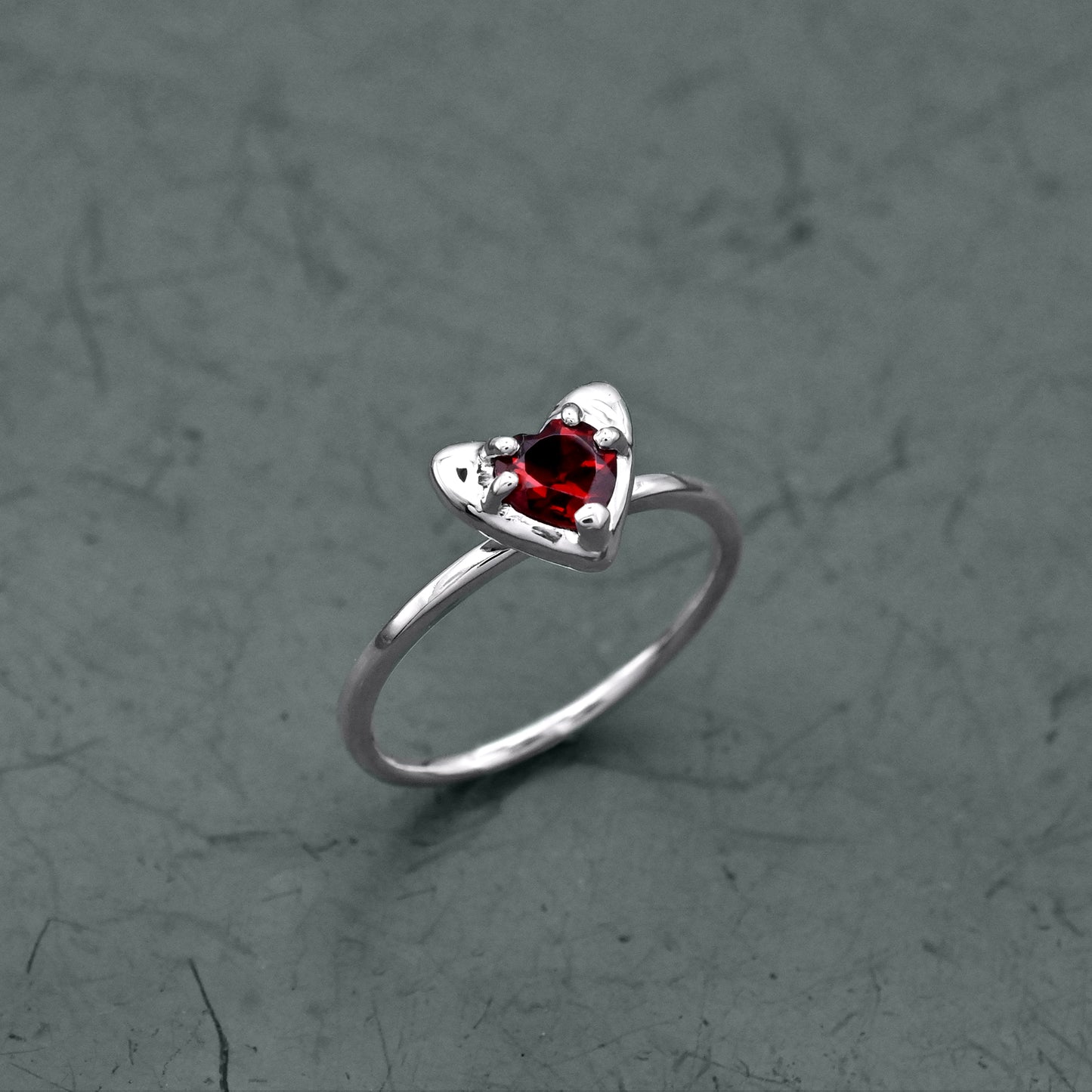 Nested Heart Ring