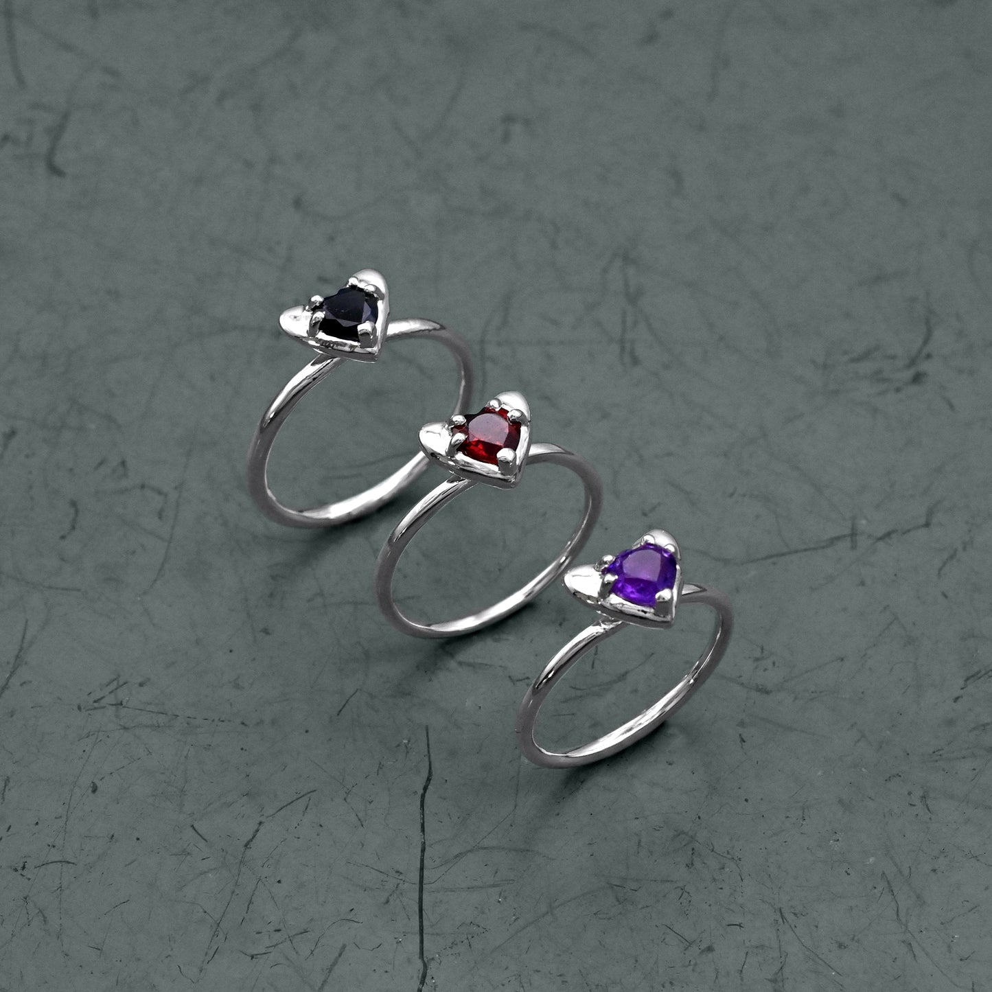 Nested Heart Ring