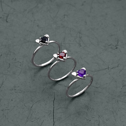 Nested Heart Ring