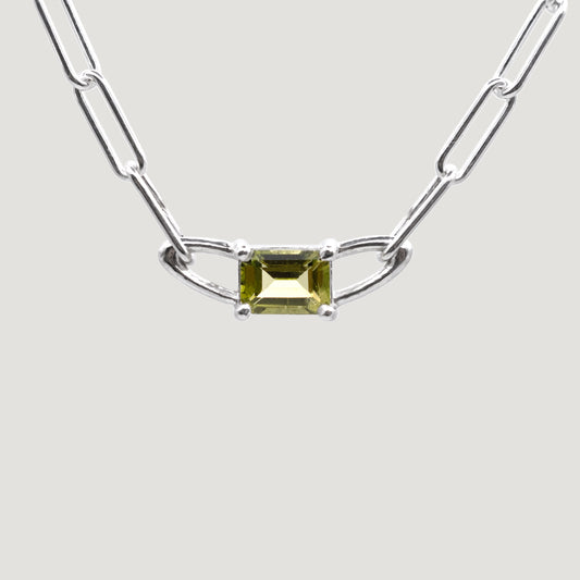 Olivine Chain Necklace