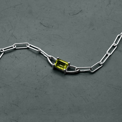 Olivine Chain Necklace