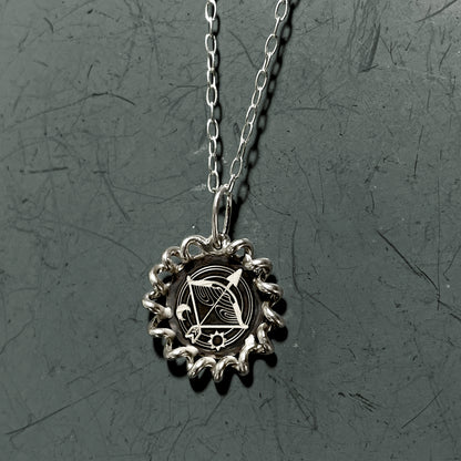 Sagittarius Medallion Necklace