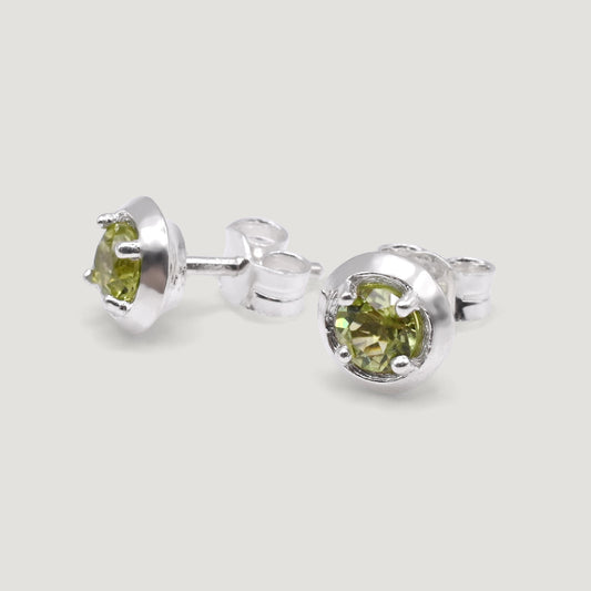 Nova Birthstone Stud Earrings