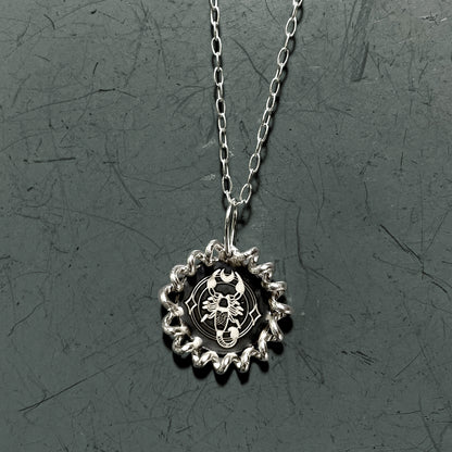 Scorpio Medallion Necklace