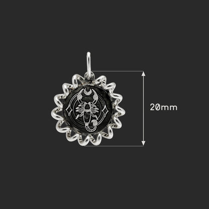 Scorpio Medallion Necklace